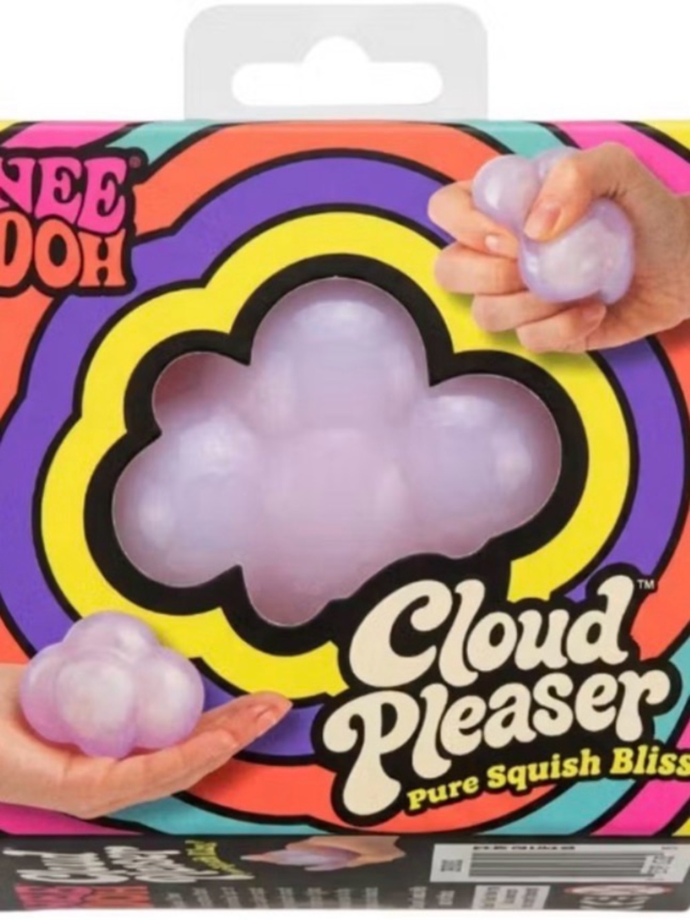 CloudPleaserNeedoh,Schylling, PizzaNeedoh,Crunchy butter,cocoil&slush squish